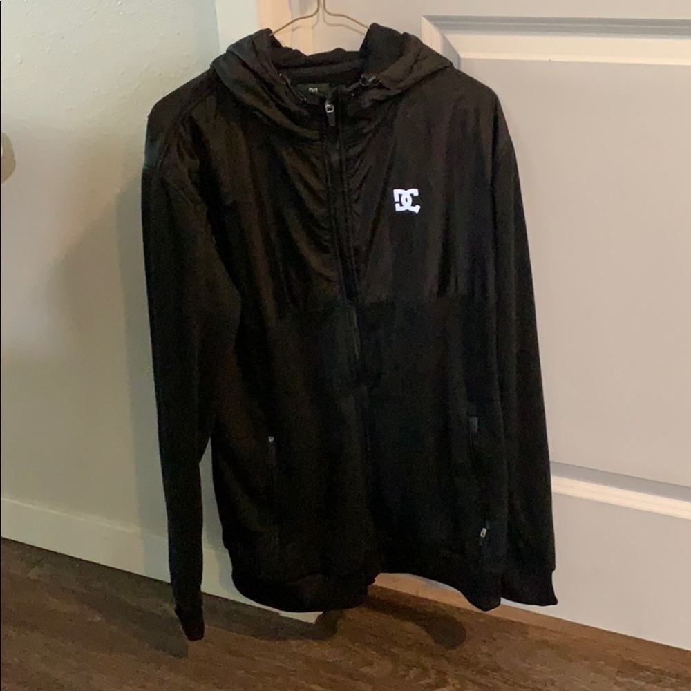 DC zip up hoodie